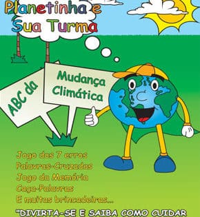 Capa de ABC da Mudança Climática – Planetinha
