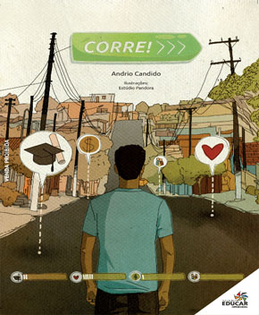 Capa do livro Corre! – Andrio Candido