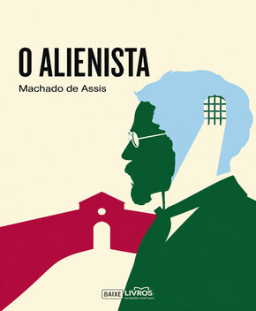 Capa do livro O Alienista – Machado de Assis