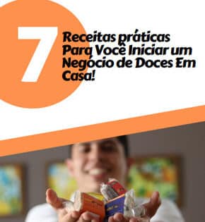 Capa de Receitas Práticas – Rafael Doces