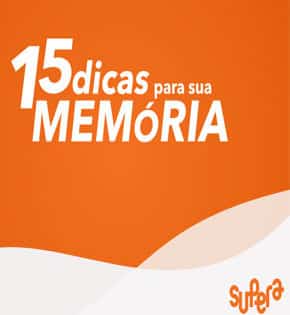 Capa de 15 Dicas para Sua Memória – Supera