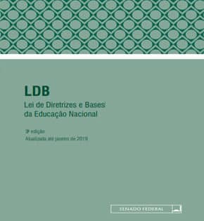 Capa de LDB: Lei de Diretrizes e Bases da Educação Nacional