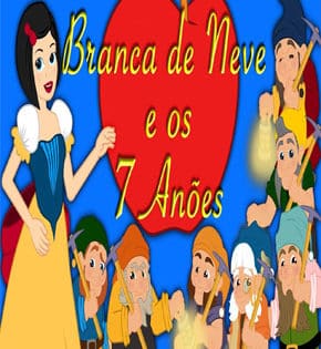 Capa de Branca de Neve e Os Sete Anões – Irmãos Grimm