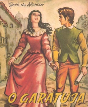 Capa do livro O Garatuja – José de Alencar