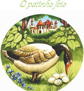 Capa de O Patinho Feio – Hans Andersen