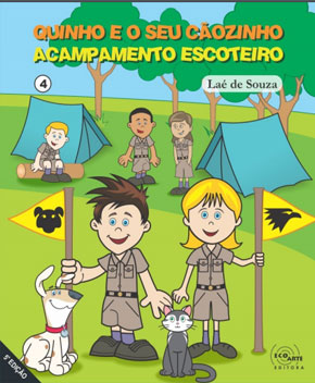 Capa do livro Acampamento Escoteiro – Laé de Souza