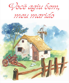 Capa do livro Você Agiu Bem, Meu Marido – Hans Andersen