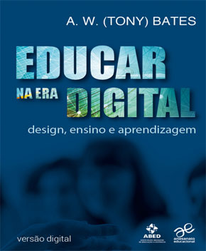 Capa do livro Educar na Era Digital – Tony Bates