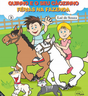 Capa de Férias na Fazenda – Laé de Souza