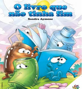 Capa de O Livro Que Não Tinha Fim – Sandra Aymone