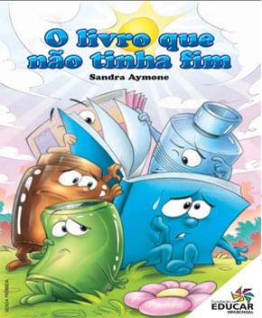 Capa do livro O Livro Que Não Tinha Fim – Sandra Aymone