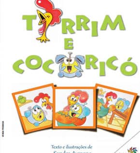 Capa de Tirrim e Cocoricó – Sandra Aymone