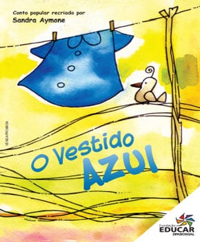 Capa do livro O Vestido Azul – Sandra Aymone