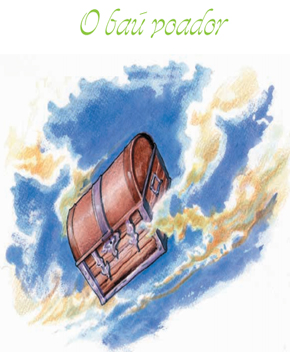 Capa do livro O Baú Voador – Hans Andersen
