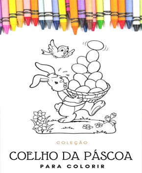 Coelho da Páscoa para Colorir – Coleção 2025