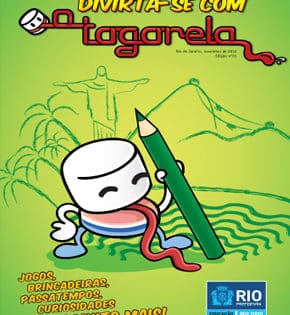 Capa de Divirta-se com Tagarela – Caderno de Atividades