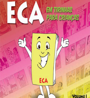 Capa de ECA em Tirinhas para Crianças – Vol. 1