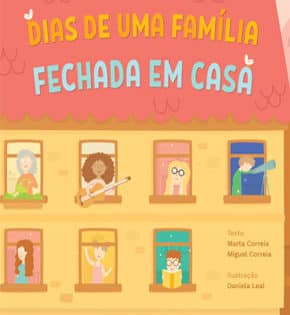 Capa de Dias de Uma Família Fechada em Casa – Marta Correia