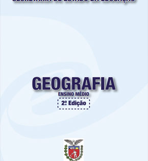 Capa do livro de Geografia