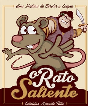 Capa do livro O Rato Saliente – Leônidas Filho