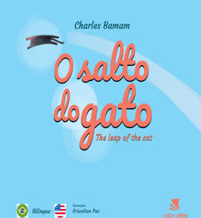 Capa de O Salto do Gato – Bilíngue (Inglês/Português)