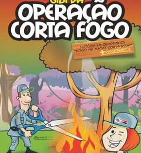 Capa de Operação Corta Fogo – Corpo de Bombeiros
