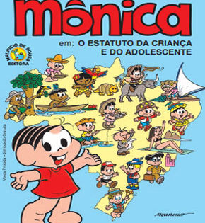 Capa de Turma da Mônica: O Estatuto da Criança e do Adolescente