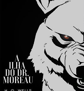 Capa de A Ilha do Dr. Moreau – H. G. Wells