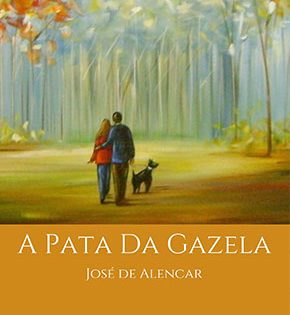 Capa de A Pata da Gazela – José de Alencar
