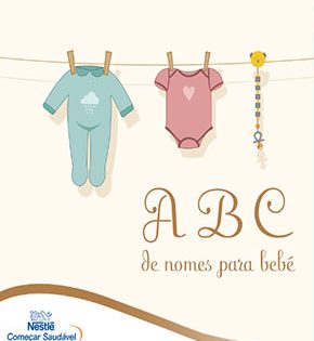 Capa de Nomes para Bebé – ABC