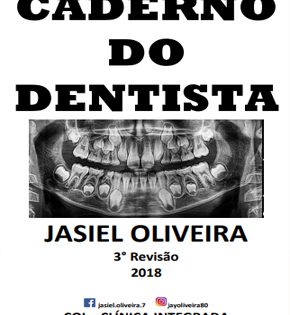 Capa de Caderno do Dentista – Jasiel Oliveira