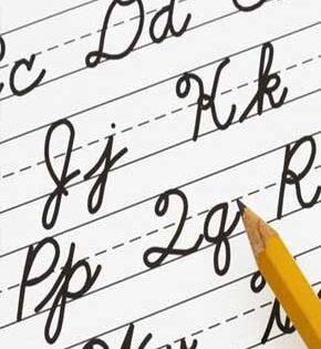 Capa de Caligrafia: Letra Cursiva – Vários Autores