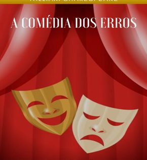 Capa de A Comédia dos Erros – William Shakespeare