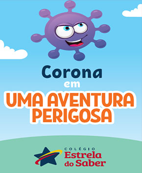 Capa do livro Corona em Uma Aventura Perigosa