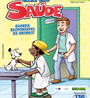 Capa de Gibi da Saúde – Guarda Responsável de Animais