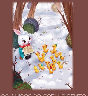 Capa de Os Amigos do Coelho Bento – Maynara Abreu