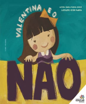 Capa do livro Valentina e o Não – Isabela Becker