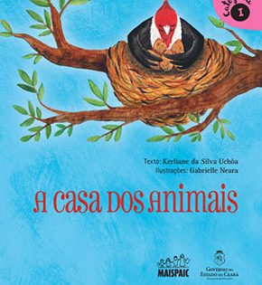 Capa de A Casa dos Animais – Kerliane Uchôa