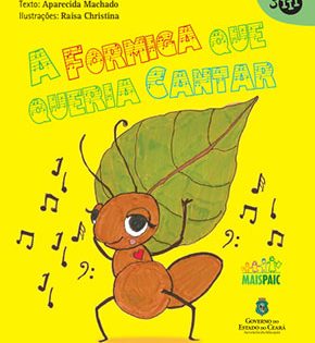 Capa de A Formiga Que Queria Cantar – Aparecida Machado