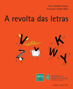 Capa do livro A Revolta das Letras – Renildo Franco