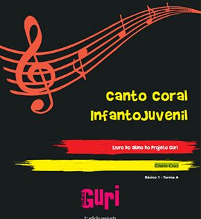 Capa de Curso: Canto Coral Infantojuvenil – Gisele Cruz