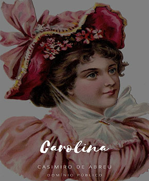 Capa do livro Carolina – Casimiro de Abreu