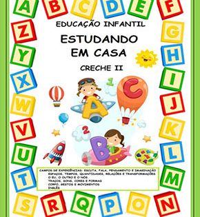 Capa de Creche II – Caderno de Atividades