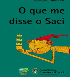 Capa de O que me disse o Saci – Aurilêda Santos