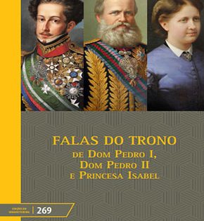 Capa de Falas do Trono: de 1823 até 1889 – Vários Autores