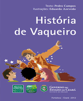 Capa do livro História do Vaqueiro – Pedro Campos