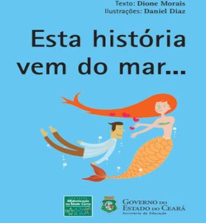 Capa de Esta História Vem do Mar… – Dione Morais