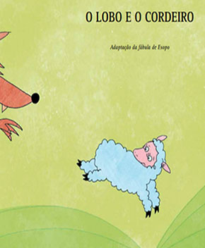 Capa do livro O Lobo e o Cordeiro – Amália Simonetti