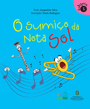 Capa do livro O Sumiço da Nota Sol – Jacqueline Silva