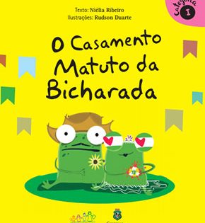 Capa de O Casamento Matuto da Bicharada – Niélia Ribeiro
